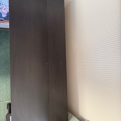 山善(YAMAZEN) スライド本棚 幅90cm スライド2列 奥深 ダークブラウン CPB-9090SL(JB)の画像