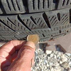 [八6577]  GRIP MAX  2021年製  スタッドレスタイヤ  アルミ4本セット 195/60 R16 の画像