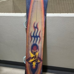 スノーボードthink fast　ビンディング付きの画像