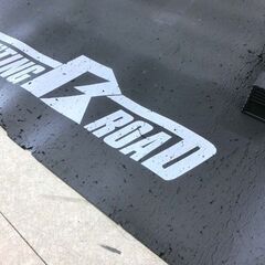 筋トレベンチ ファイティングロード フラットベンチ エクササイズ 中古 マット付き 札幌 西野店の画像