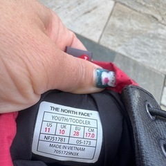 ノースフェイス　スノーブーツの画像