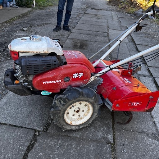 発送可能！ヤンマー 耕運機 MRT7 DX 動作確認済み 畝立て培土器付き！ 農機具 ヤンマー 耕運機 MRT7 DX 動作確認済み 畝立て培土器付き