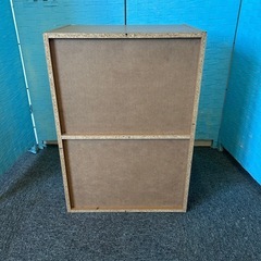 年末セール　12/20 最終処分　Ⓜ️商品 【土日対応】 木目調　2段ボックス　現状渡し　の画像