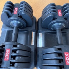 wout 可変ダンベル　3.5〜32kg 美品の画像