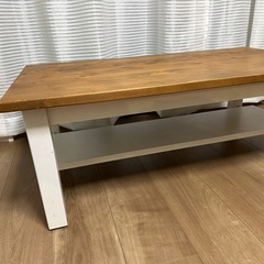 北欧風　ローテーブルの画像