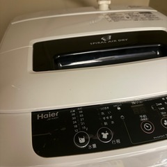 ハイアール　洗濯機の画像