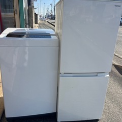 福岡市配送設置無料　大きめ152L冷蔵庫、洗濯機セット