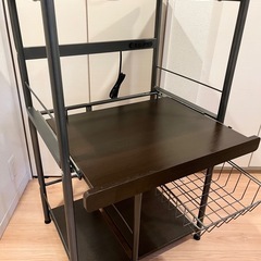 ニトリ　レンジラックの画像