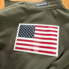 シュプリーム ザノースフェイス ポーラテック フリース ジャケットオリーブ'(Supreme / The North Faceの画像