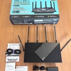 【美品完動品】TP-Link Wi-Fi 6ルータ AX73最大4804Mbpsの画像