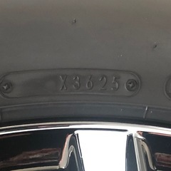 ②ヴェルファイア Zプレミア 純正ダンロップ タイヤ ホイールセット 19インチ　　2本セットの画像