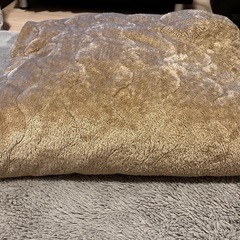 ニトリ Nウォーム 冬用シーツ BOXパッド あったか ベージュ クイーン Qの画像