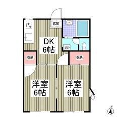 💚💛フリーレント1ヶ月付き💛💚敷礼ゼロ🌟所沢駅バス15分🌈バスト...