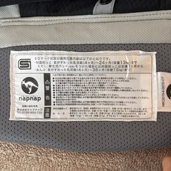 napnap抱っこ紐　防寒ケープ等　計3点の画像