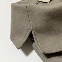 【美品／定価4万円】ユナイテッドアローズ　ウール100% ロングコート グレージュの画像