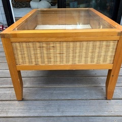 木製　ローテーブル　　の画像