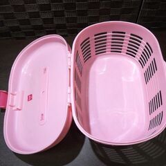 平成レトロ ハローキティ KFC かご バスケット ピンク レアグッズ 札幌市 東区 新道東店の画像