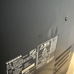 TOSHIBA REGZA テレビ　32型の画像