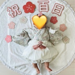 ベビー🌸写真撮影用文字飾り（自作） の画像