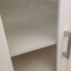 ★ジモティ割あり★ ニトリ 食器棚 ホワイト H89×D39.5×W60 クリーニング済み TK7473の画像