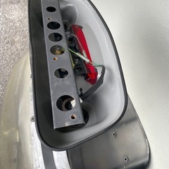 50ccスクーター　YAMAHAルーフギアから取り外したスクリーンまわりの3点セット　中古　（YAMAHA GEAR（ヤマハギア）の画像