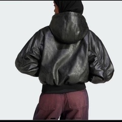 adidas★ ADILENIUM ビンテージ フェイクレザージャケットの画像