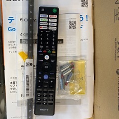 4K液晶テレビ　2023年製【美品】 SONY KJ-43X80L 小倉北区の画像