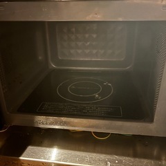  【無料・ジャンク品】アイリスオーヤマ 電子レンジ（50Hz専用）フラットタイプの画像