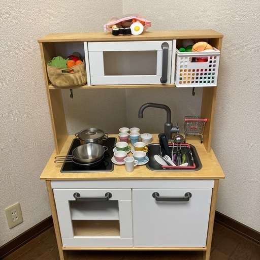 IKEAままごとキッチン(総額2万円相当)75%引き　