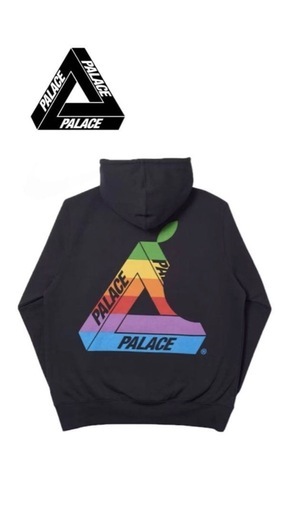 palace skateboard 　jobsworth appleパーカー