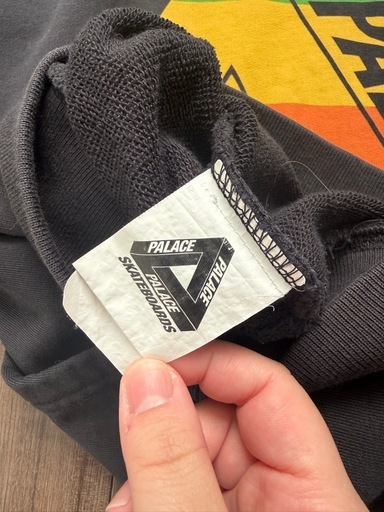palace skateboard 　jobsworth appleパーカー