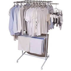 専用　　IRIS OHYAMA 伸縮室内物干しの画像