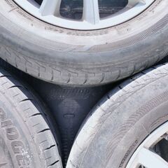 スタッドレス用に ブリヂストン15インチ5穴アルミホイールの画像