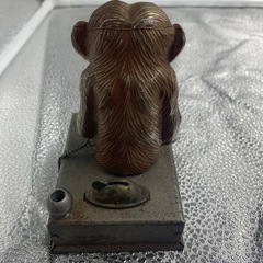 ヴィンテージ　モンキー　猿　置物（ID1640）の画像