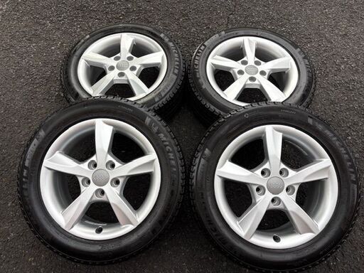 美品 スタッドレスセット アウディA3 純正　205/55R16　ミシュラン