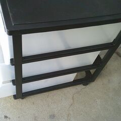 きれいな３段の収納ボックス「引き出し式」の画像