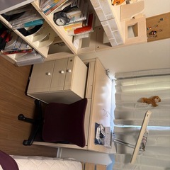 イトーキ製学習机（カモミール）無料の画像