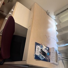 イトーキ製学習机（カモミール）無料の画像