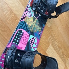 K2スノーボード・SALOMONビンディングセットの画像
