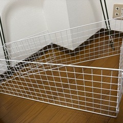 ワイヤーネット、支柱の画像