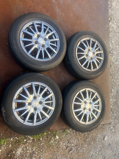 バリ山　アルミホイールセット