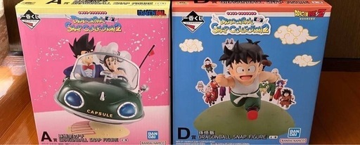 ドラゴンボール　一番くじ　A賞　D賞　フィギュア　2点セット