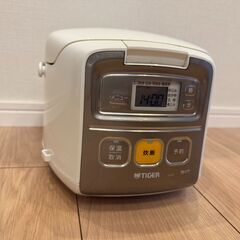 タイガー魔法瓶(TIGER) 炊飯器 3合 一人暮らし用 ホワイト JAI-R551Wの画像