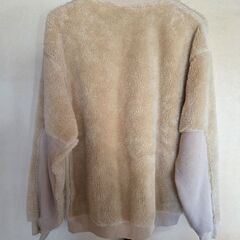 温かボアトレーナー　Size　L　３００円の画像