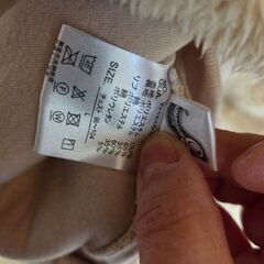 温かボアトレーナー　Size　L　３００円の画像