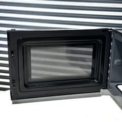 店頭引き渡し 中古 A-stage 単機能電子レンジ 18L DRF-S18HFA-B 動作確認済みの画像