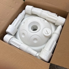 決まりました！のぼりポールとスタンドの画像