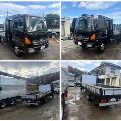 【お問合わせ番号 478-110】日野レンジャー 2トン ユニック 4段クレーン 型式BDG-FC6JKWA　オトマ最大積載量1,950kg 実走行14万km 平成20年式 車検付きの画像