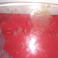 未使用だが汚れ有り HOYA CRYSTAL オーバルプラター・1 CDS261A プレート皿 大皿の画像