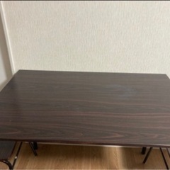 ダイニングテーブル　椅子4脚セットの画像